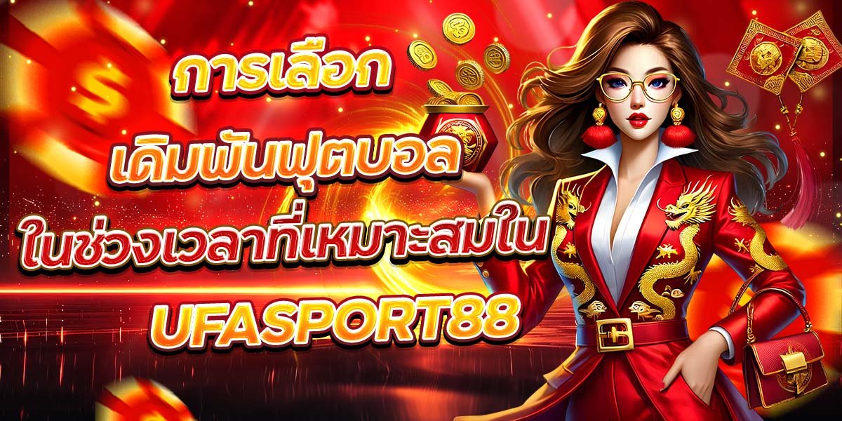 การเลือกเดิมพันฟุตบอล ในช่วงเวลาที่เหมาะสมใน UFASPORT88