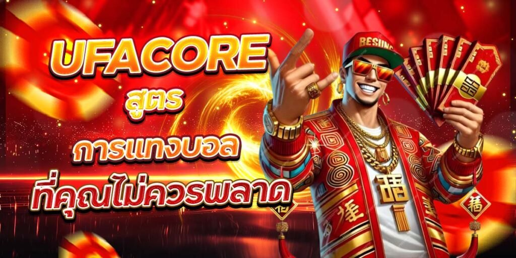 สูตรการแทงบอล UFACORE ที่คุณไม่ควรพลาด